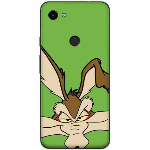 Looney Tunes Wile E Coyote Zoomed In Google Pixel 3a XL Skin